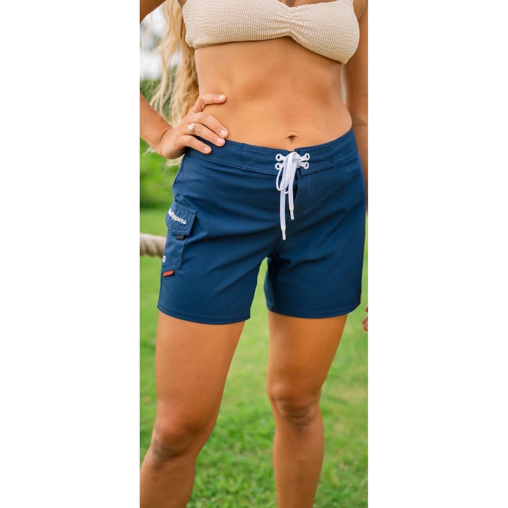 Maui Rippers NAVY 5" CLASSIC BOARDSHORT Surfing Short Beachcore Athleisure - Picture 2 of 11
